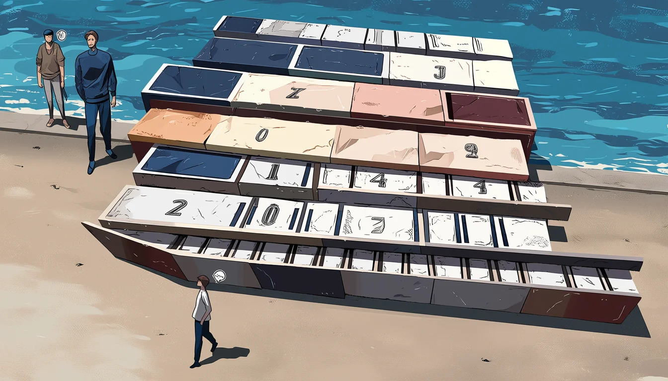 Original text-free editorial illustration for A Better Rating Scale for Adult Animation